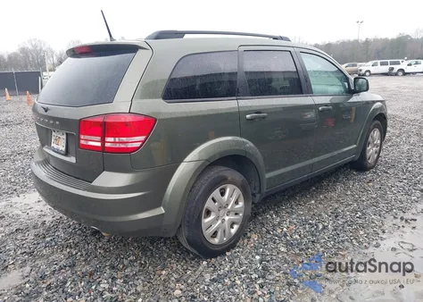 2019 Dodge Journey Se Value Package из США, поврежденный, VIN 3C4PDCAB8KT841395